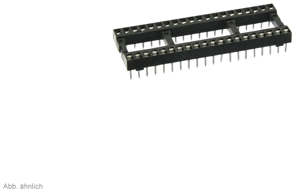 40-poliger IC Sockel DIP Mit Rundpins – Perfekt Für Commodore Amiga Kickstart, ROM, CIA (ODD/EVEN) – Rundbuchsen-Fassung
