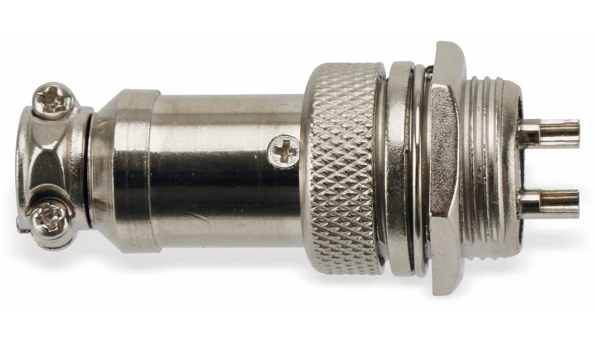 GX16 Aviation Steckverbinder Set – 5 Stück, 2-polig, Metall, M16 Gewinde