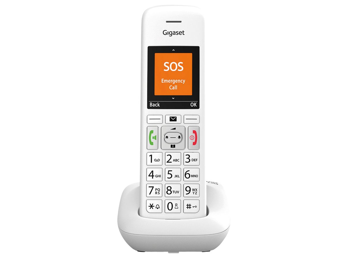 Gigaset E390 Schnurloses DECT-Telefon (mit TFT-Farb Produktbild-Vorschau 2