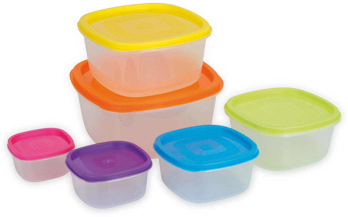 Vorratsdosen-Set 6-teilig, inkl. Deckel online kaufen | Pollin.de