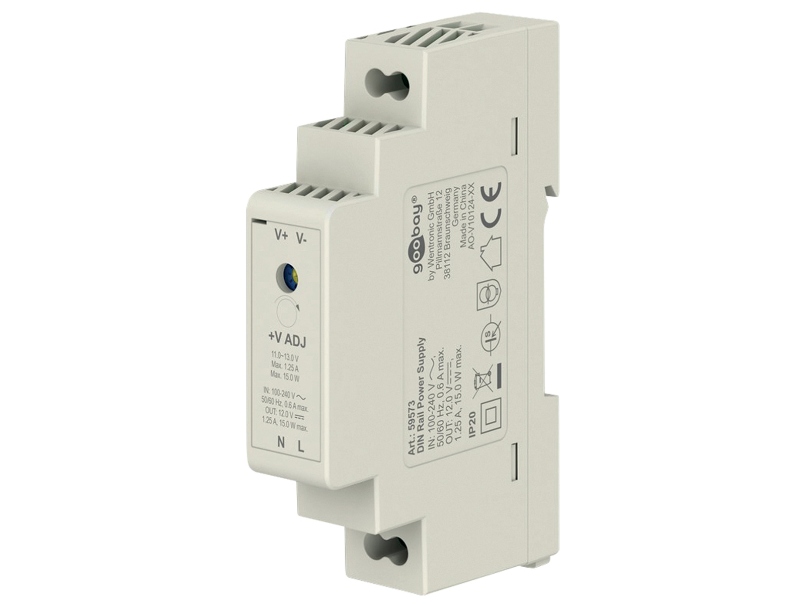 Ausi Hutschienen-Netzteil 30 W, 2,5 A, 12 V DC –  Produktbild-Vorschau 2
