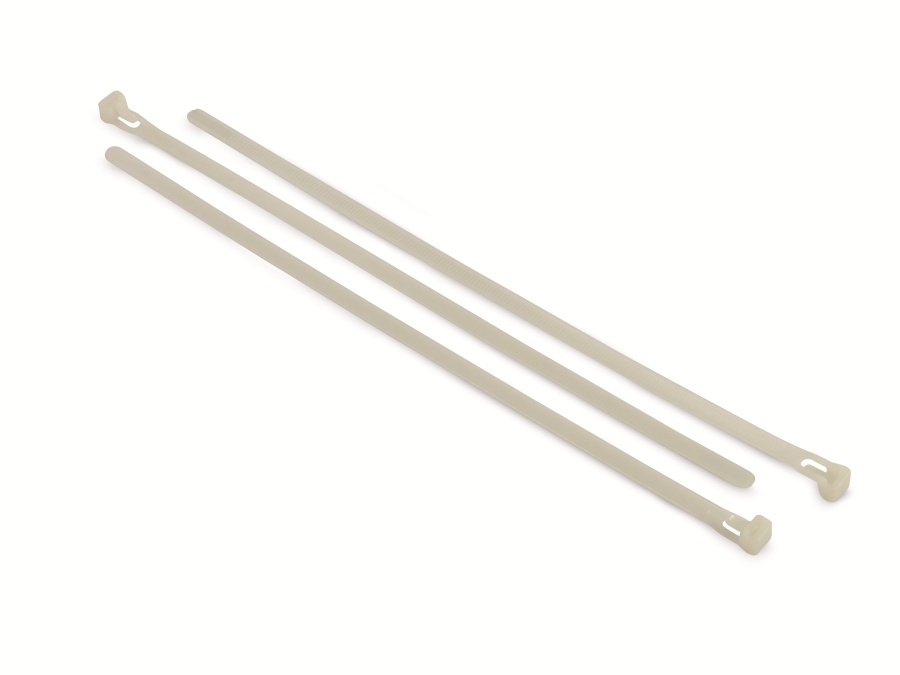 MroMax Kabelbinder Selbstsichernd, 5,9 Cm X 0,07 Cm, Nylon Schwarz, 2000 Stück – Für Kabelmanagement & Organisation