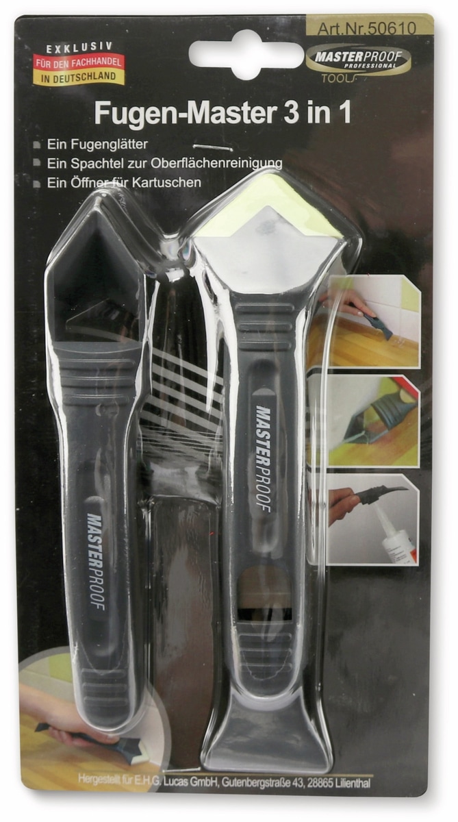 Silikon Abzieher Set 12-tlg - Professionelle Fugenglätter Für Küche & Bad