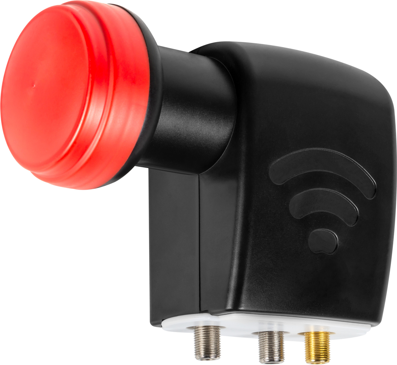 Megasat Diavolo Monoblock LNB Quad - Pour 4 Utilisateurs - 0,1 DB - 40 Mm - Parfait Pour Astra/Hotbird