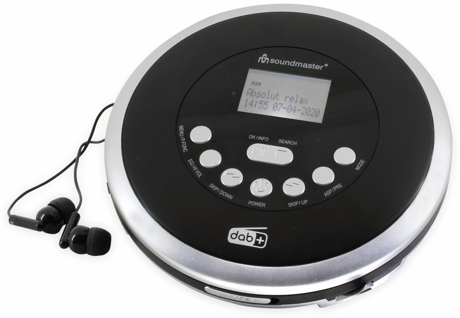 Portabler CDPlayer SOUNDMASTER CD9290SW, mit DAB+ Radio online kaufen