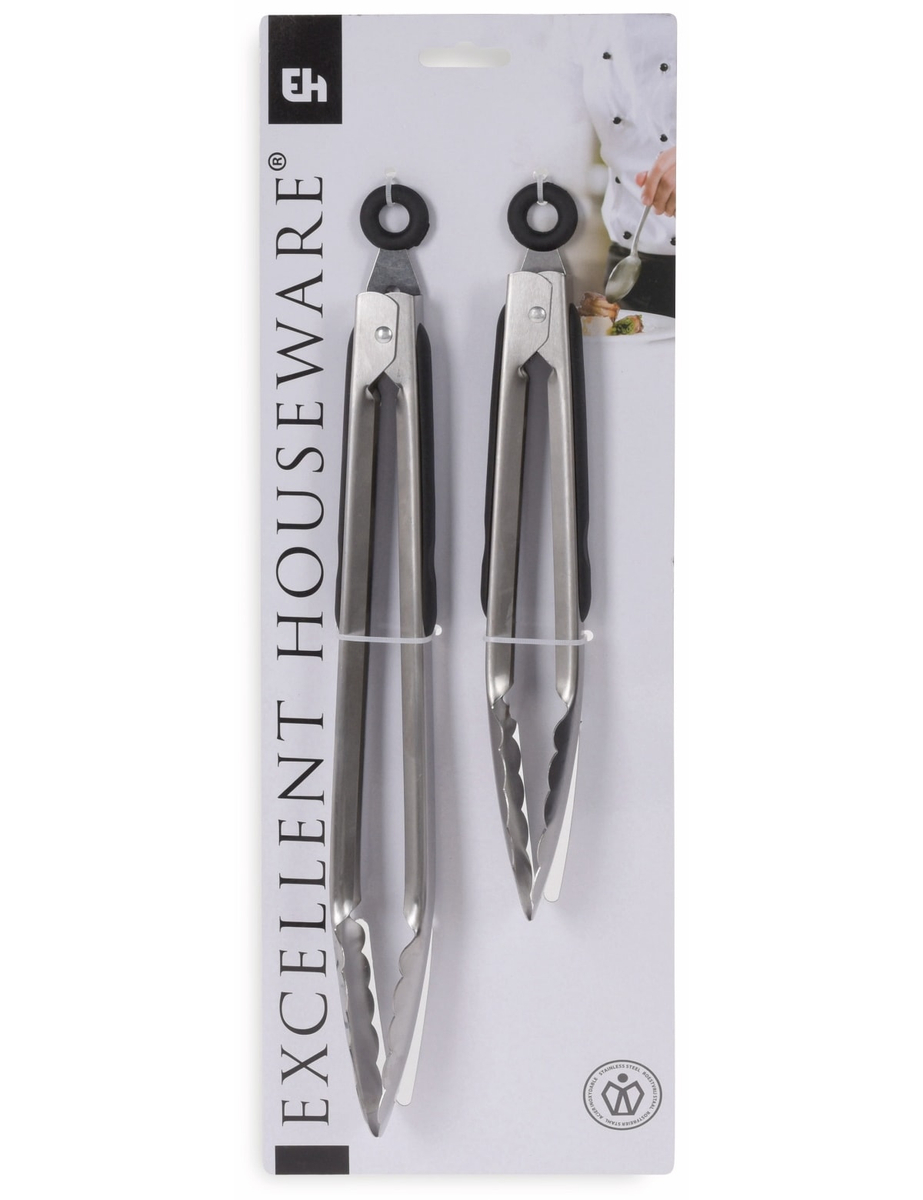 Küchenzangen-Set, 2 Stück, 270 mm und 340 mm online kaufen | Pollin.de