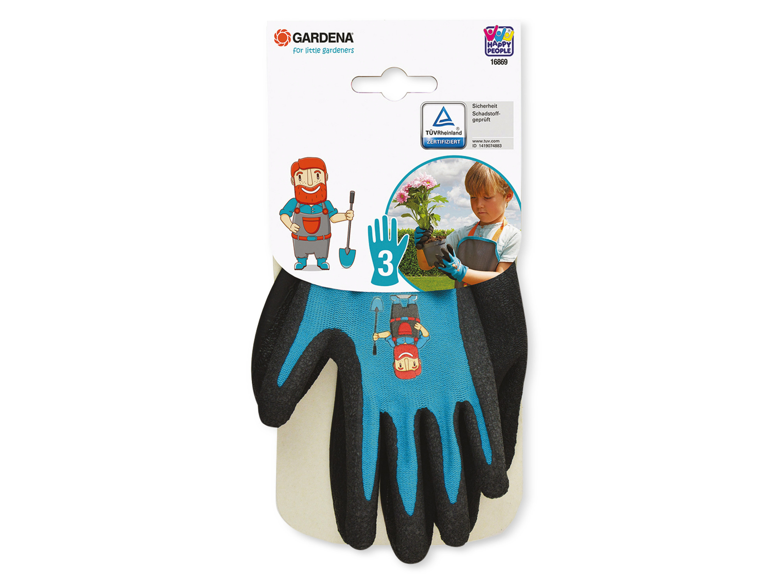 Gardena Strauchpflegehandschuh Größe 7/S – Schutz Vor Dornen, Atmungsaktiv
