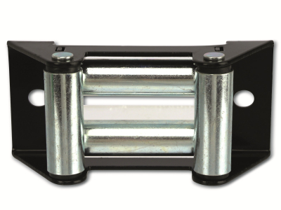 Rollenseilfenster Für Seilwinden 8500-13000 Lb – Verchromte Rollen, Lackiertes Gehäuse, 30x12x9 Cm, Innenabstand 18,5 Cm Vertikal