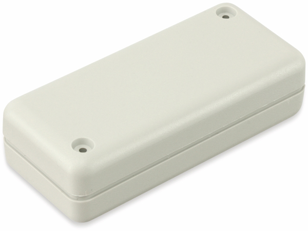 Produktbild von ABS-Kunststoffgehäuse 90x40x24 Mm – Typ 2099 GR, Grau, Erodierte Oberfläche, Mit Leiterplattendomen