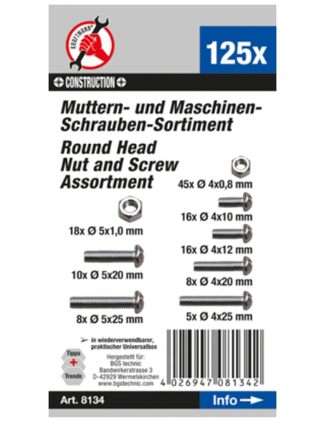 Schraubenlehre Aus Kunststoff – Misst Metrische & SAE Gewinde, Zum Schnellen Bestimmen Von Schrauben & Muttern