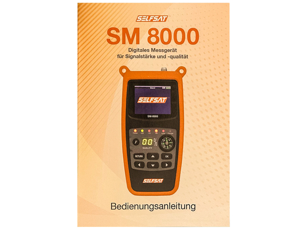 Selfsat SM 8000 Camping Satfinder HD DVB-S + DVB-S2 Produktbild-Vorschau 4