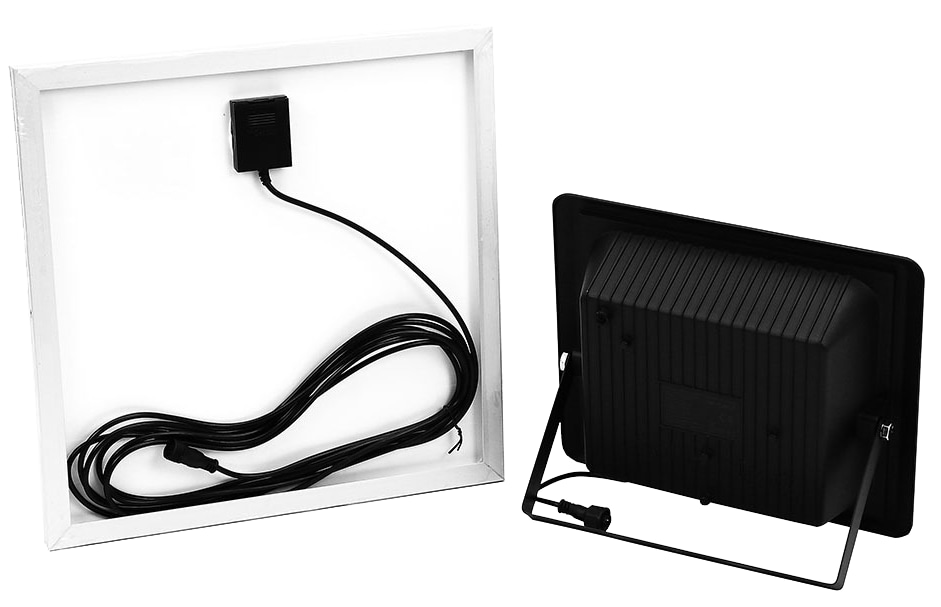 V-TAC Solar LED-Fluter VT-60W, 20 W, 6000 K, mit Panel + Fernbedienung V-TAC Solar LED-Fluter VT-60W, 20 W, 6000 K, mit Panel + Fernbedienung