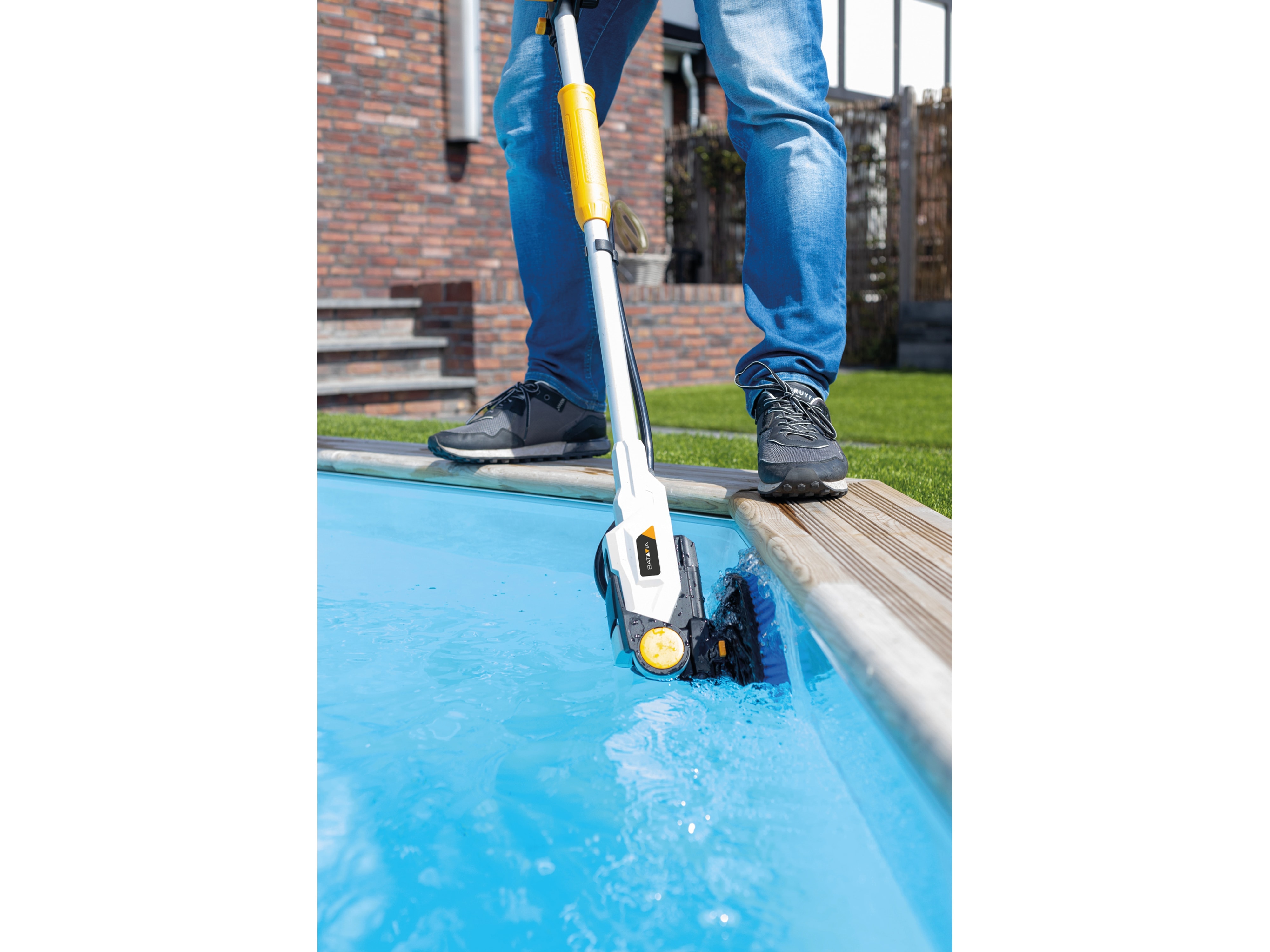 BATAVIA Twin Brush Akku-Reinigungsbürste Set, Brushless