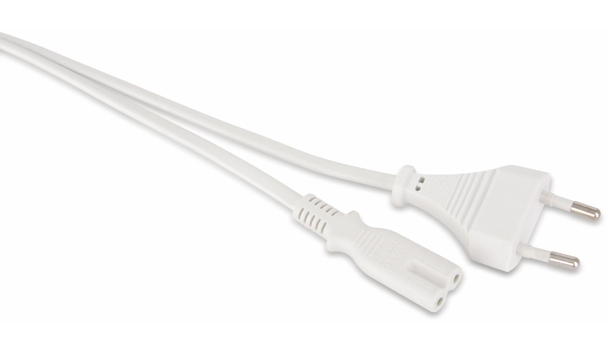 GOOBAY Euro-Netzkabel, 3 m