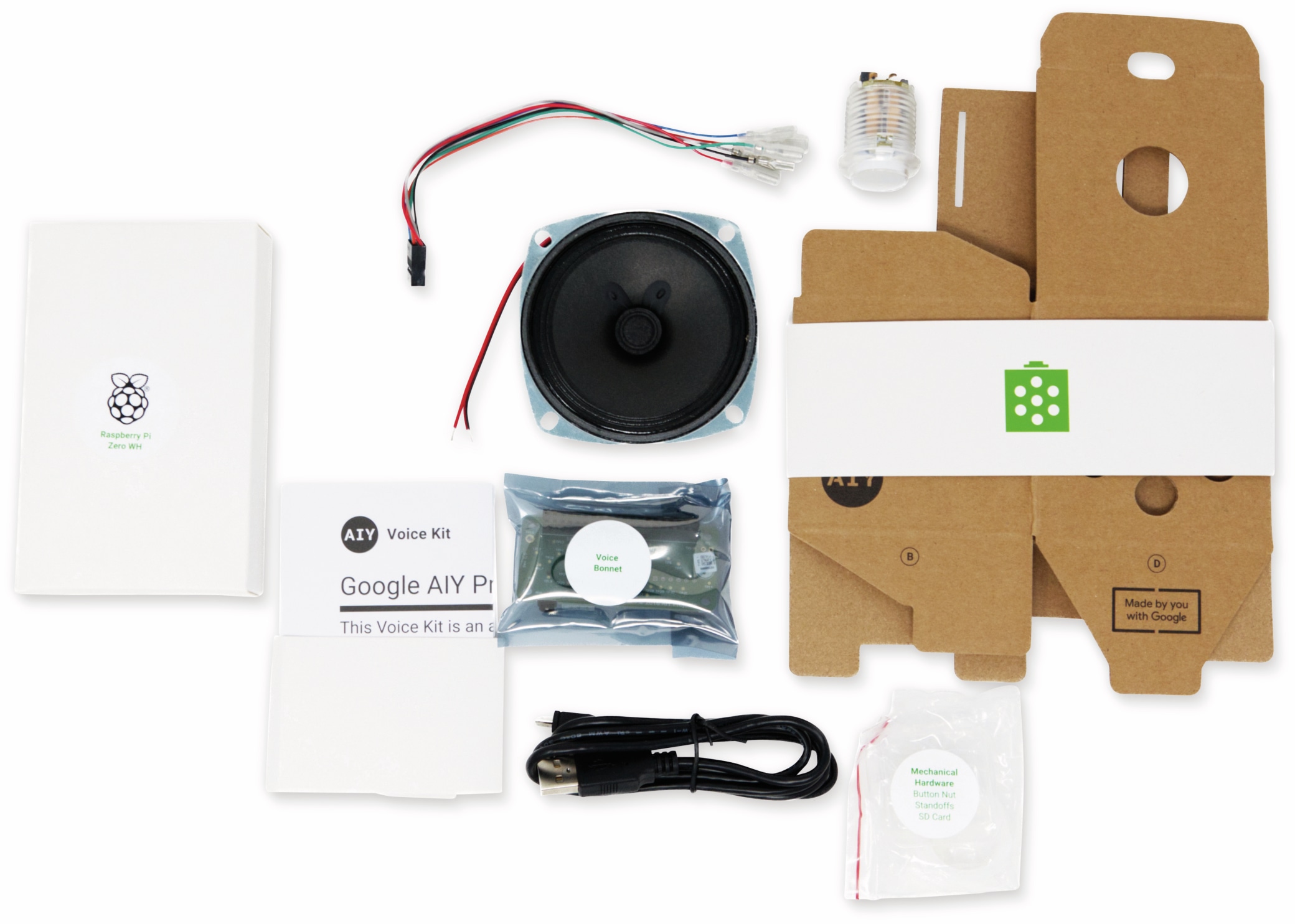 Google AIY Voice Kit v2: maschinelles Lernen zum Selbermachen Google AIY Voice Kit v2: maschinelles Lernen zum Selbermachen