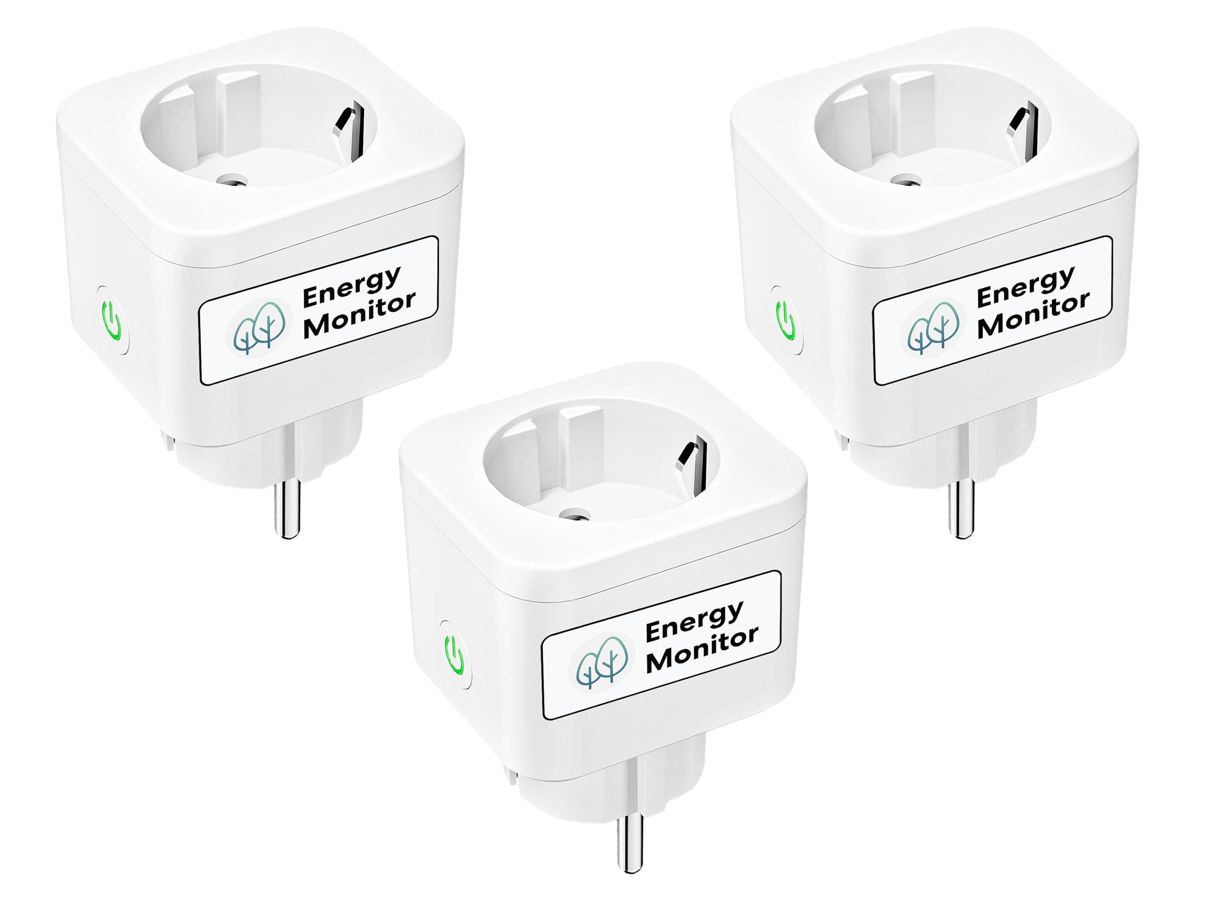 MEROSS WLAN-Steckdose mit Stromzähler, MSS305, 3 Stück MEROSS WLAN-Steckdose mit Stromzähler, MSS305, 3 Stück