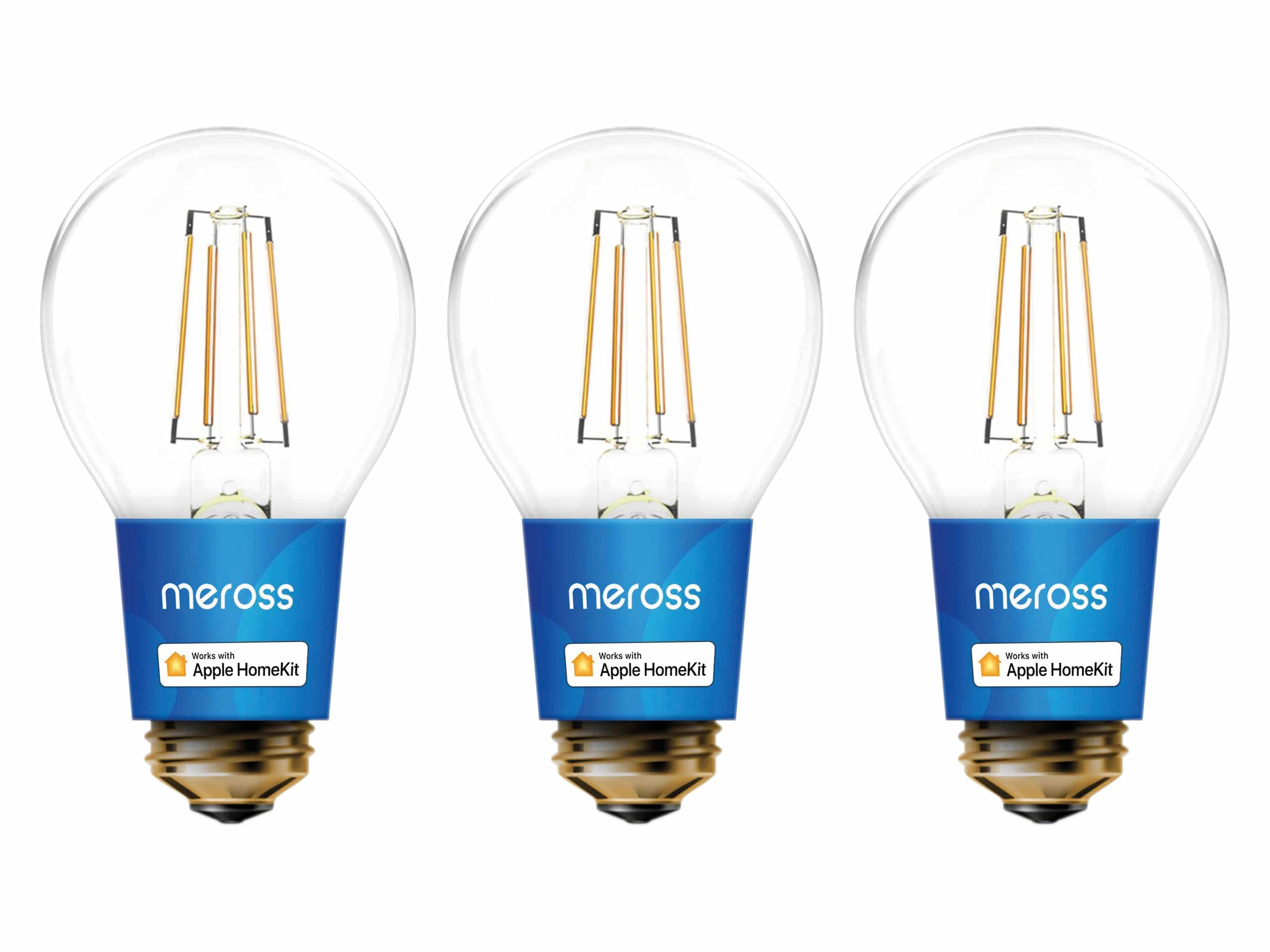 MEROSS WLAN LED-Lampe, MSL100HK, 3 Stück MEROSS WLAN LED-Lampe, MSL100HK, 3 Stück