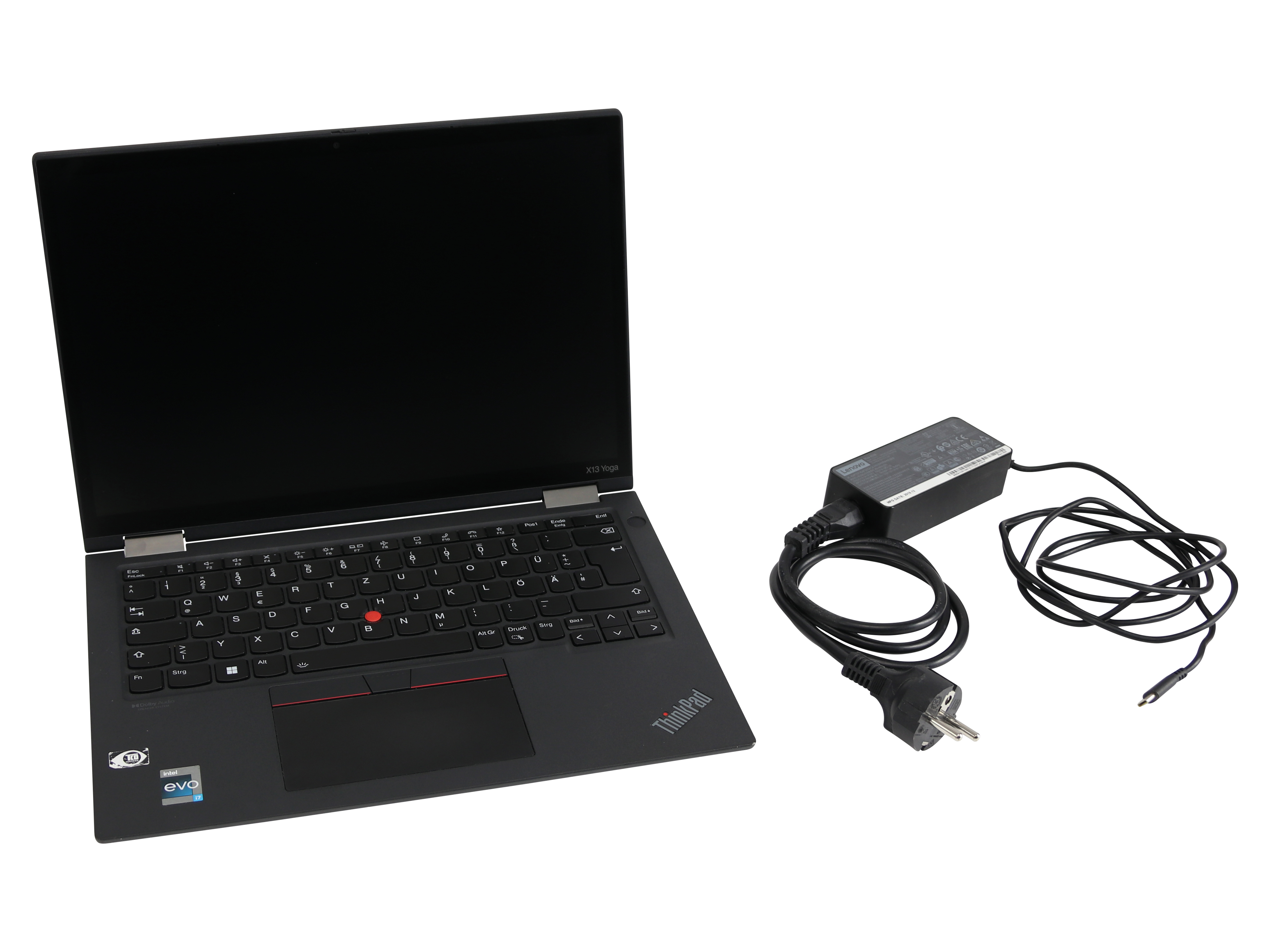 LENOVO Notebook Thinkpad X13 Yoga Gen3, 33,78 cm (13,3"), 16GB, 512GB, Win11Pro, refurbished