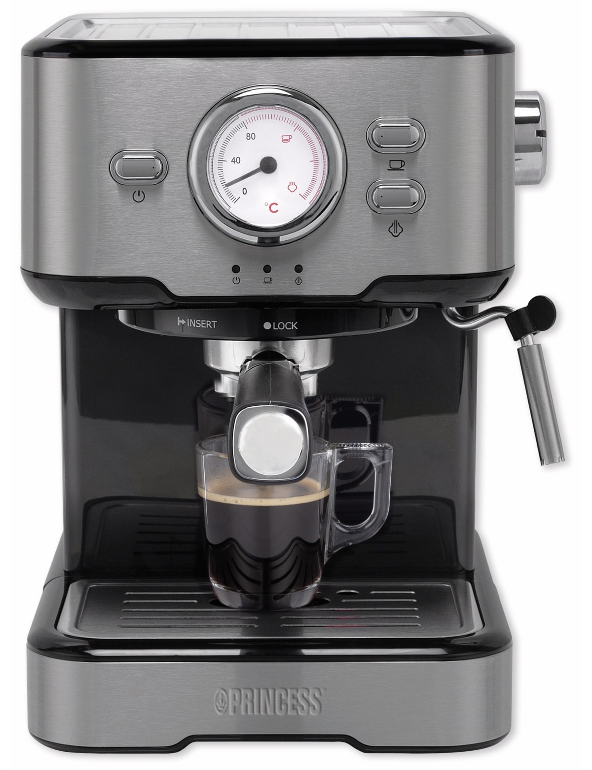 PRINCESS Espressomaschine 249412, 1100 W