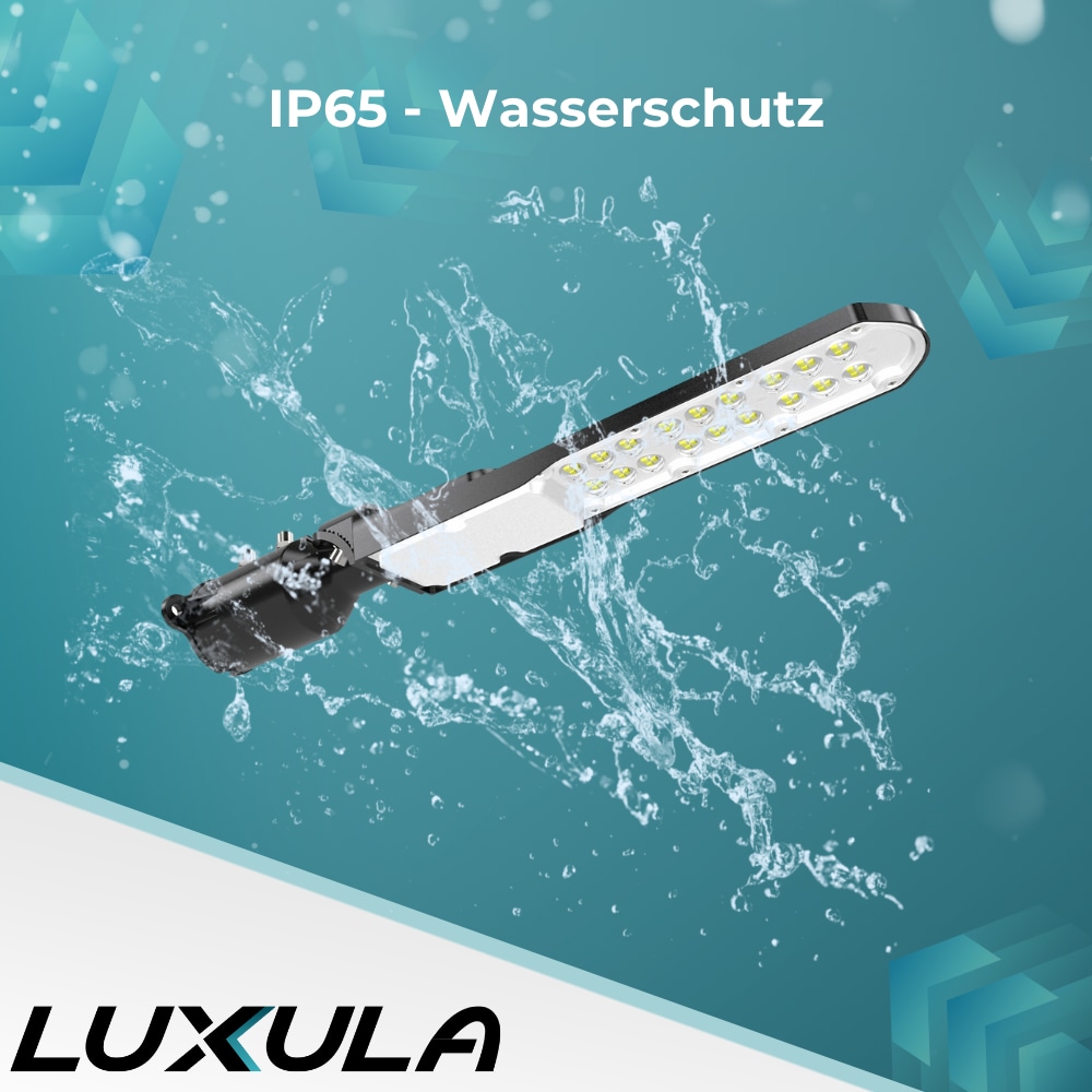 LUXULA LED-Straßenleuchte, SLIM, EEK: E, 50W, 6000lm, 5000K, IP65 LUXULA LED-Straßenleuchte, SLIM, EEK: E, 50W, 6000lm, 5000K, IP65