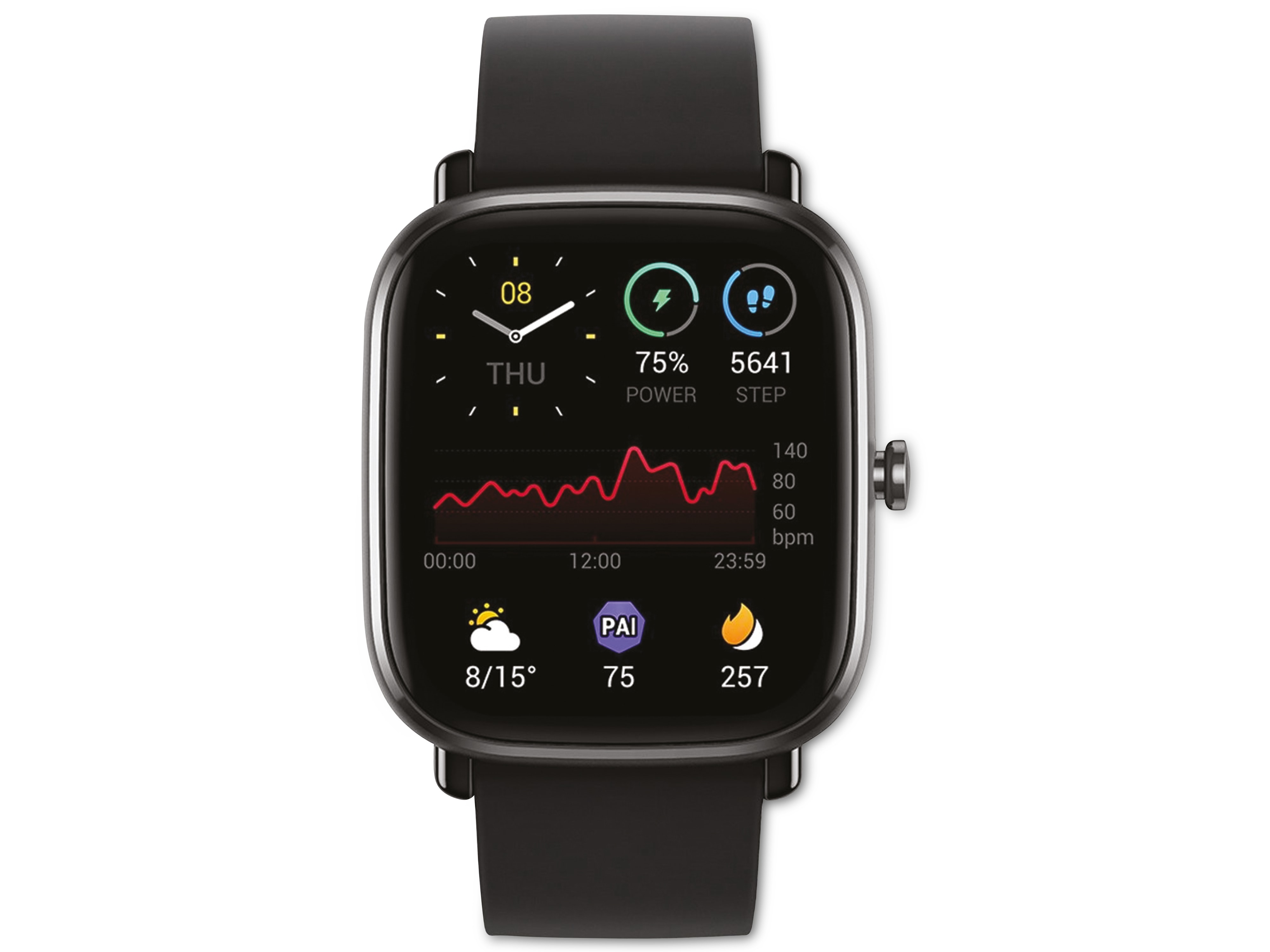 AMAZFIT Smartwatch GTS 2 Mini, Meteor Black
