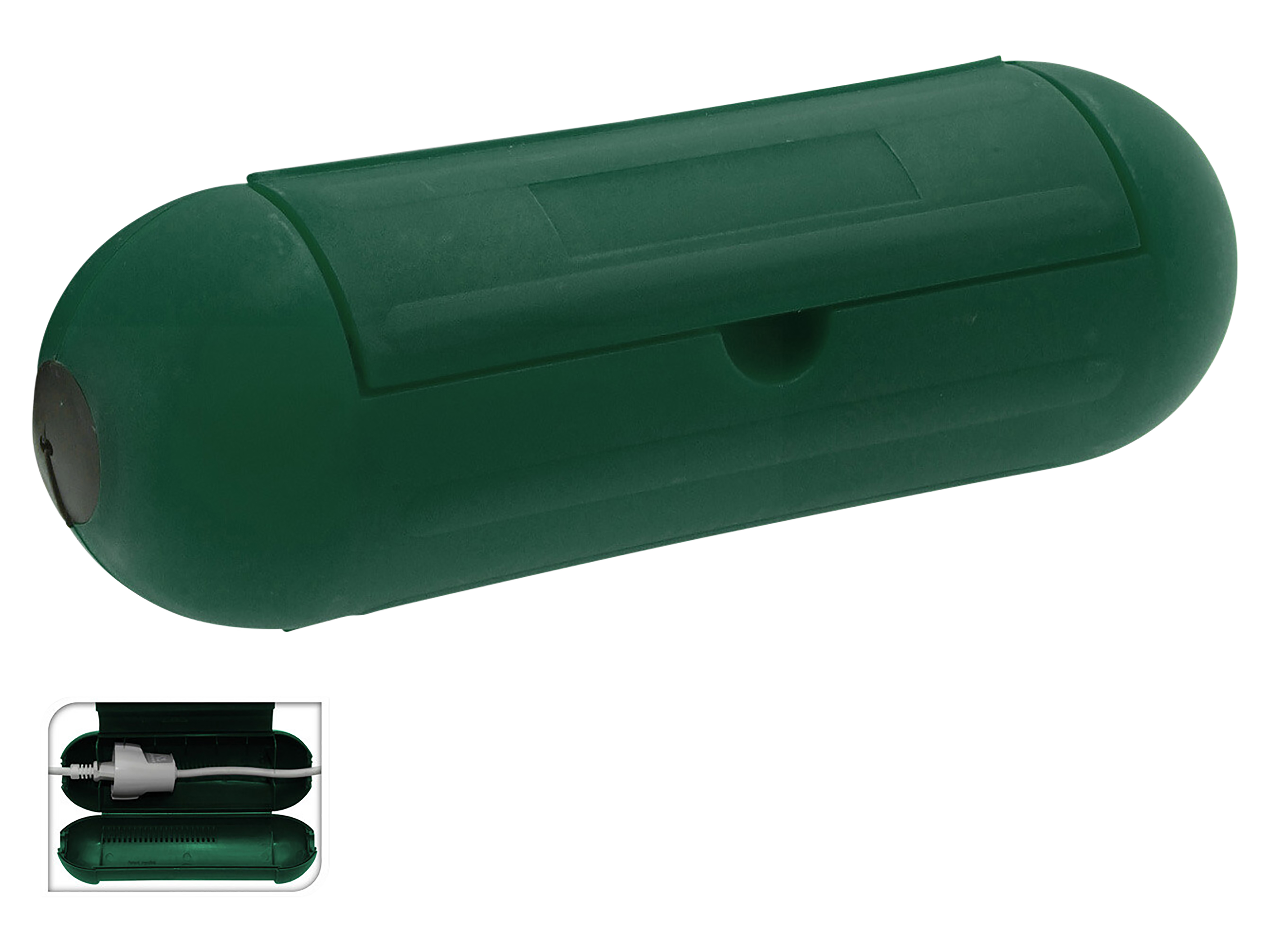 Steckdosen Schutzbox, 21x7 cm