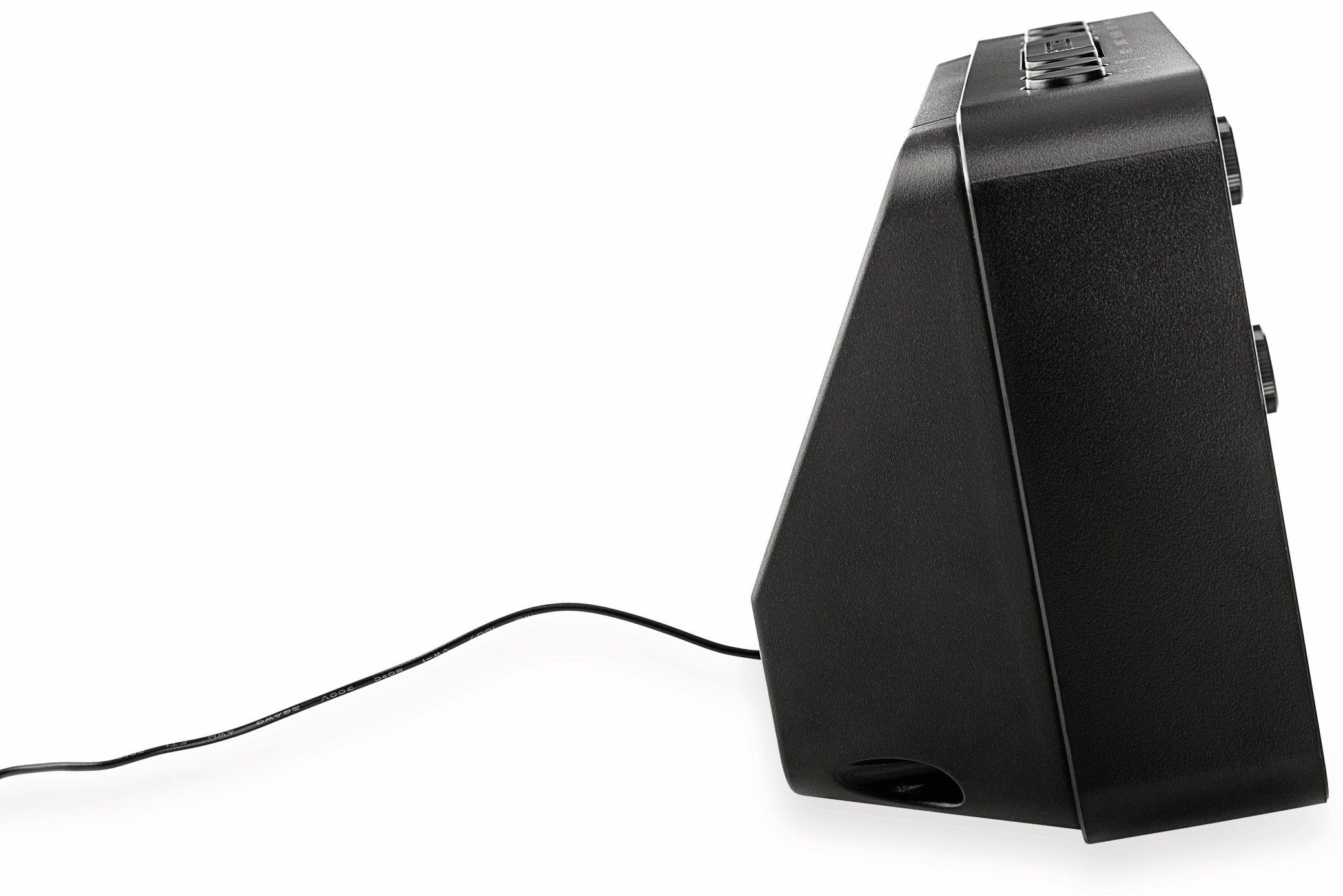 Dual DAB+/UKW Radiowecker DAB CR 10, mit USB Charging, schwarz