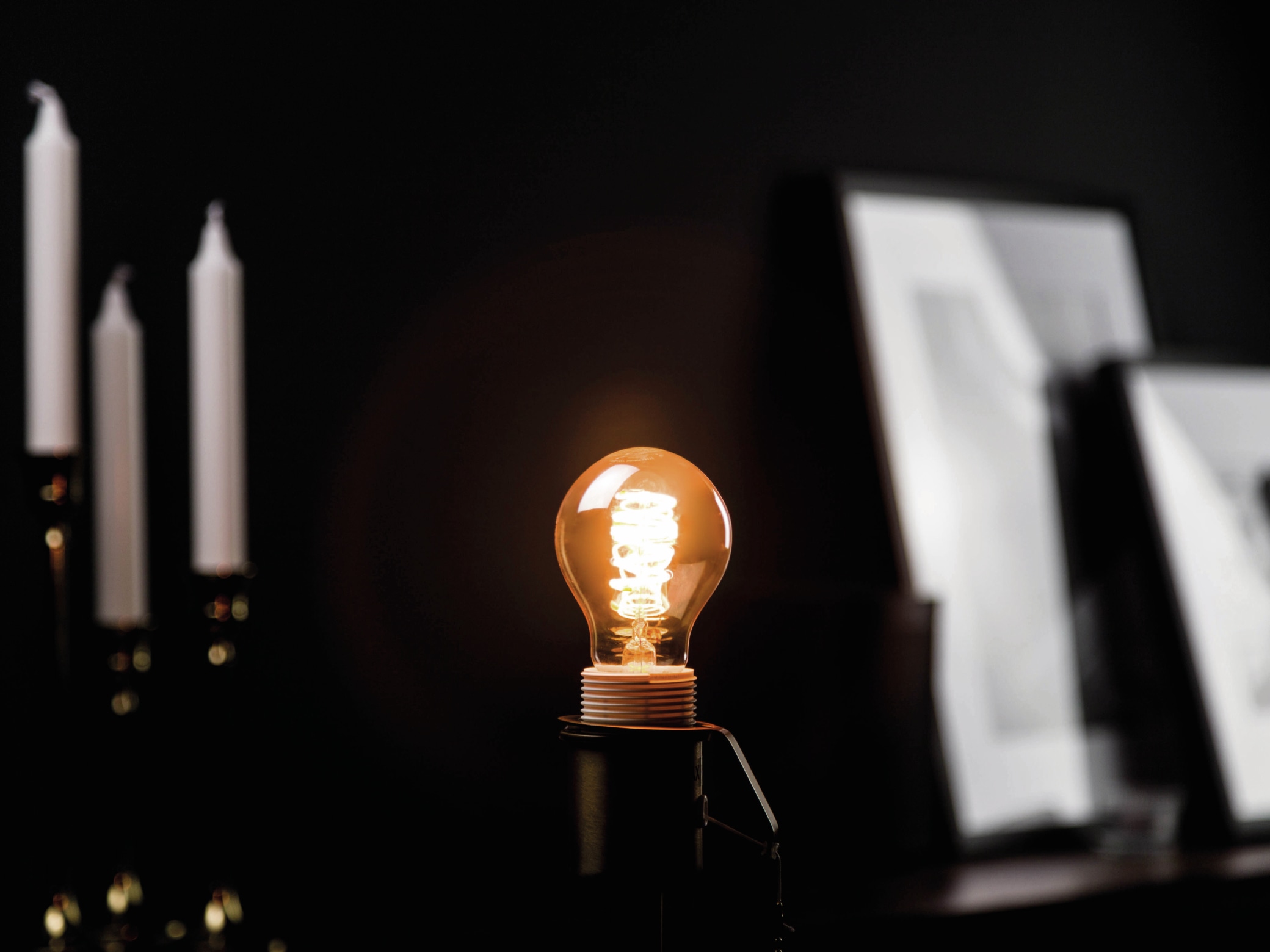 BLULAXA LED-Lampe, Vintage flex Filament, E27, 5W, 250 lm, 1800K, gold BLULAXA LED-Lampe, Vintage flex Filament, E27, 5W, 250 lm, 1800K, gold