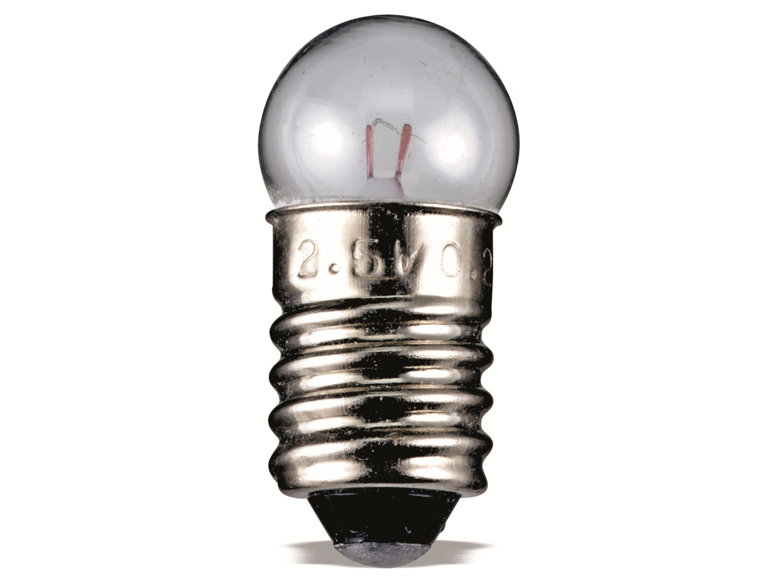 GOOBAY Taschenlampenbirne, 9592, G11 Kugel, E10, 12 V, 1.2 W GOOBAY Taschenlampenbirne, 9592, G11 Kugel, E10, 12 V, 1.2 W
