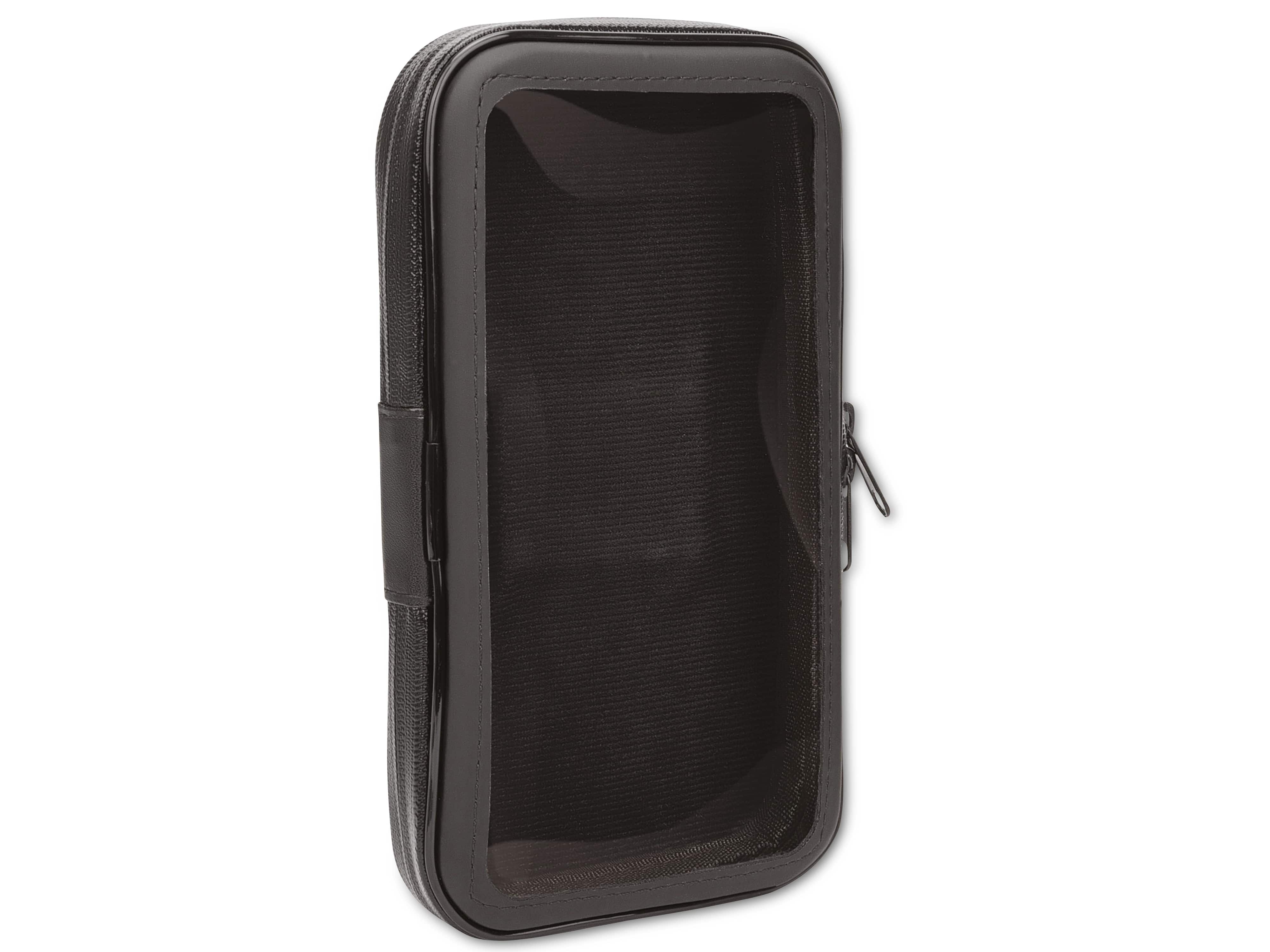 MANHATTAN Fahrrad-Smartphone-Halter, wasserdicht, schwarz MANHATTAN Fahrrad-Smartphone-Halter, wasserdicht, schwarz