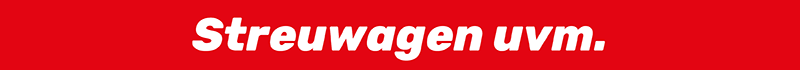 Streuwagen uvm