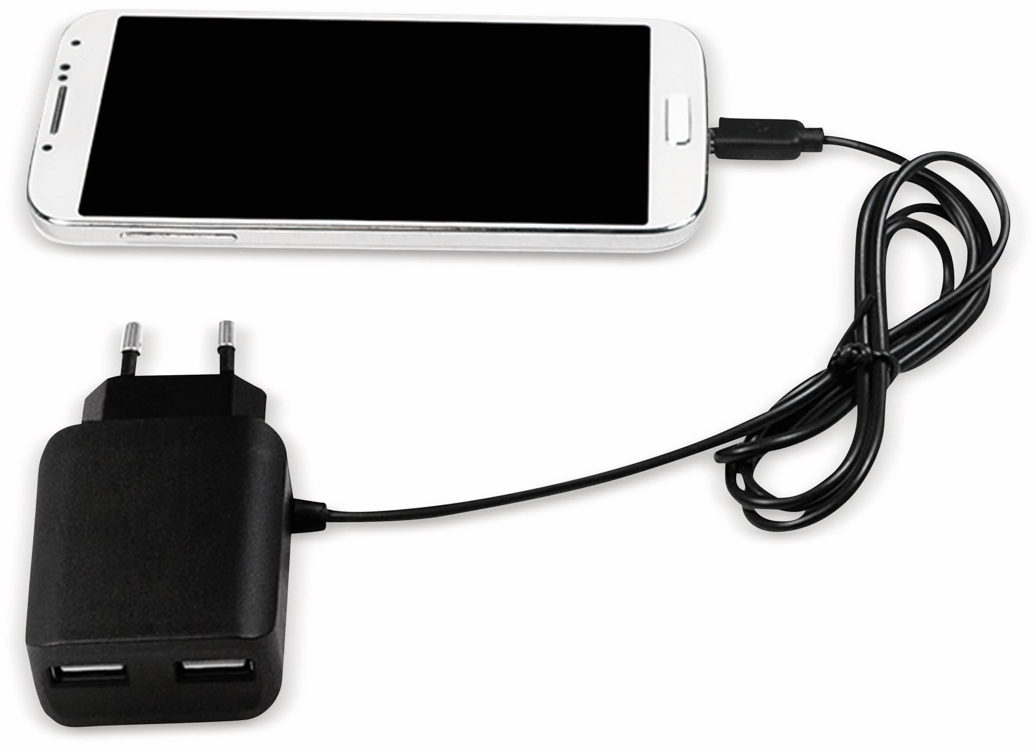 LOGILINK USB-Ladegerät PA0157, 5V/2,1A, 10,5 W, schwarz LOGILINK USB-Ladegerät PA0157, 5V/2,1A, 10,5 W, schwarz