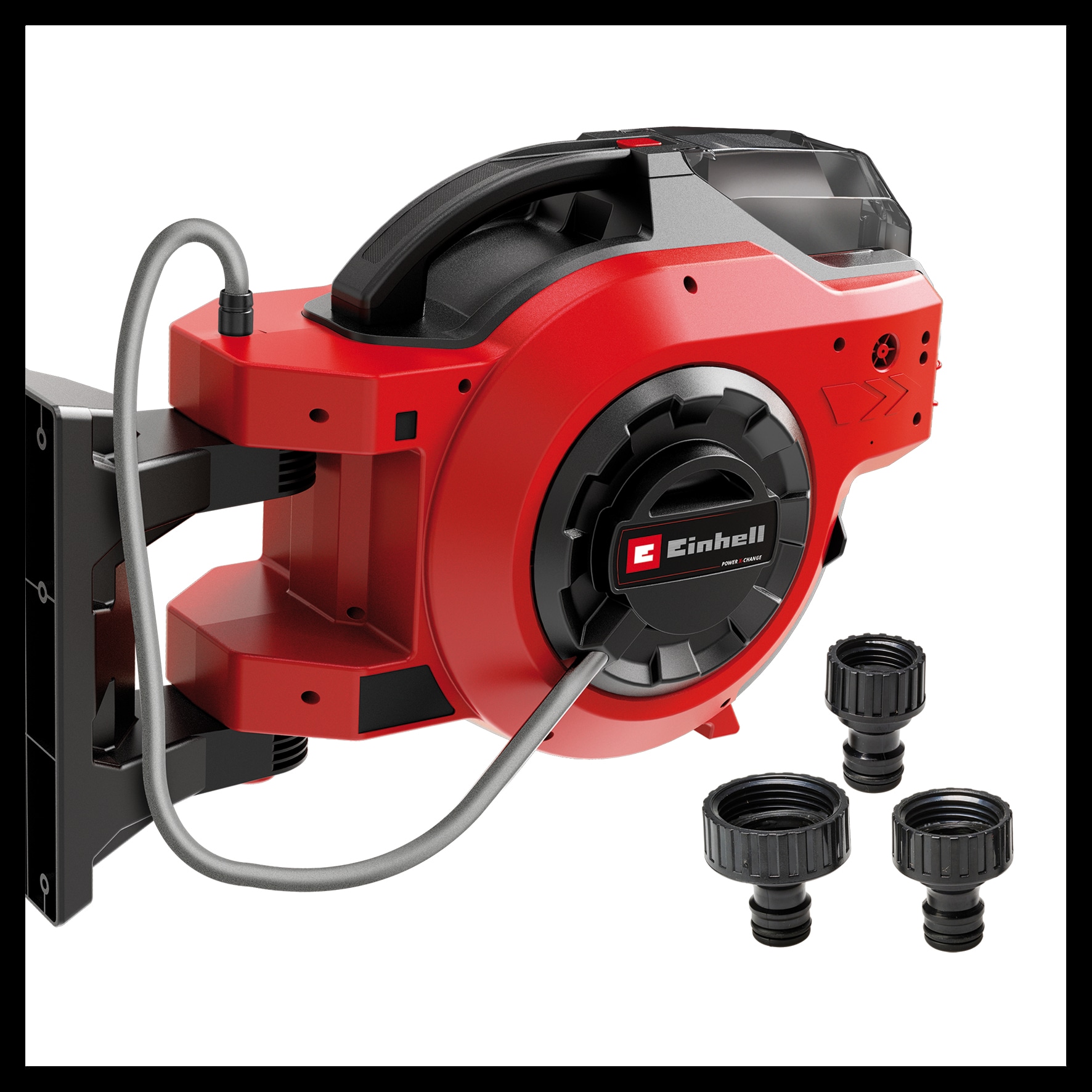 EINHELL Akku-Schlauchtrommel GE-HR 18/30 WH Li + Starterset