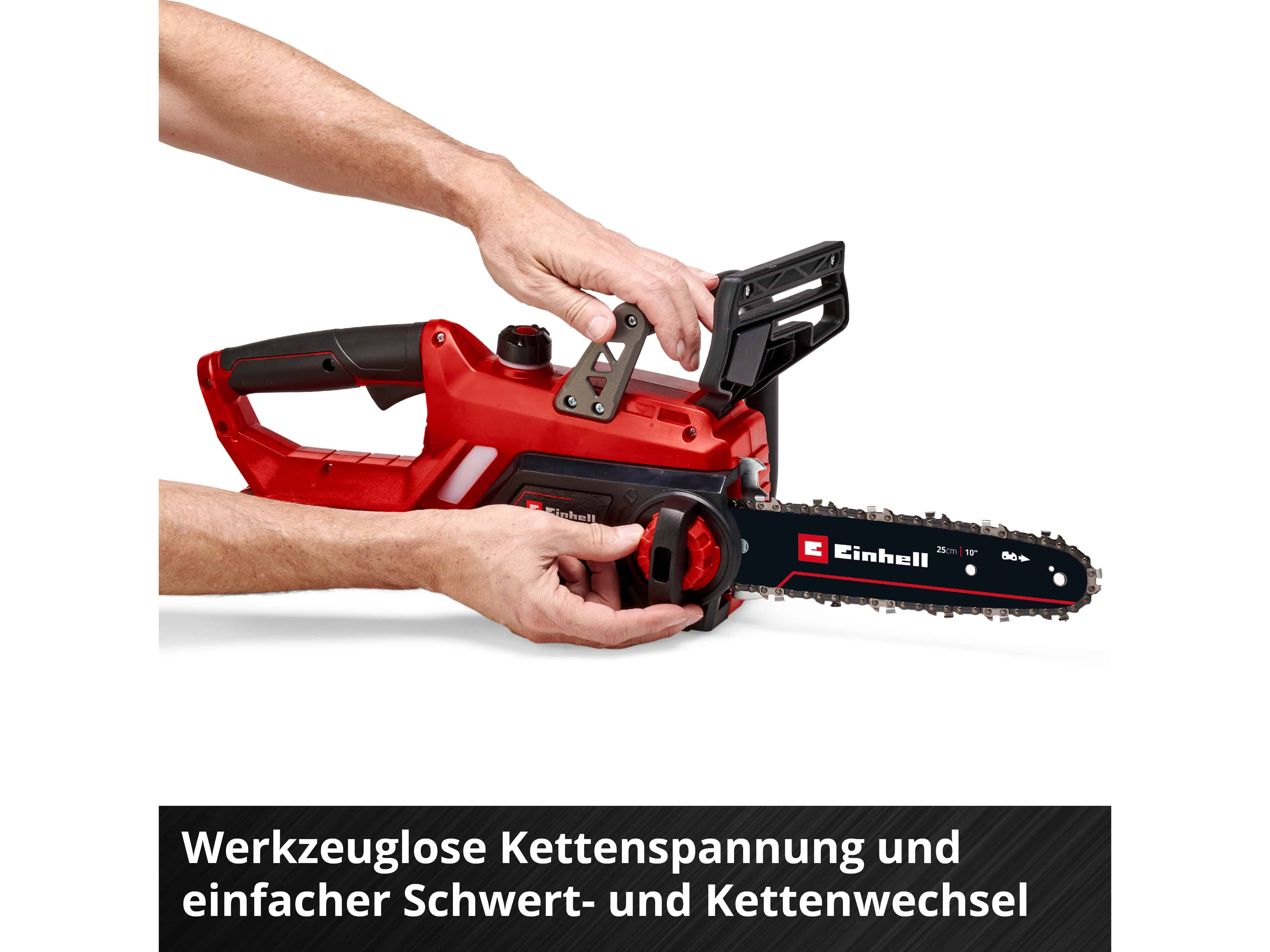 EINHELL Akku-Kettensäge 4501760, GE-LC 18 Li Kit, 3 Ah