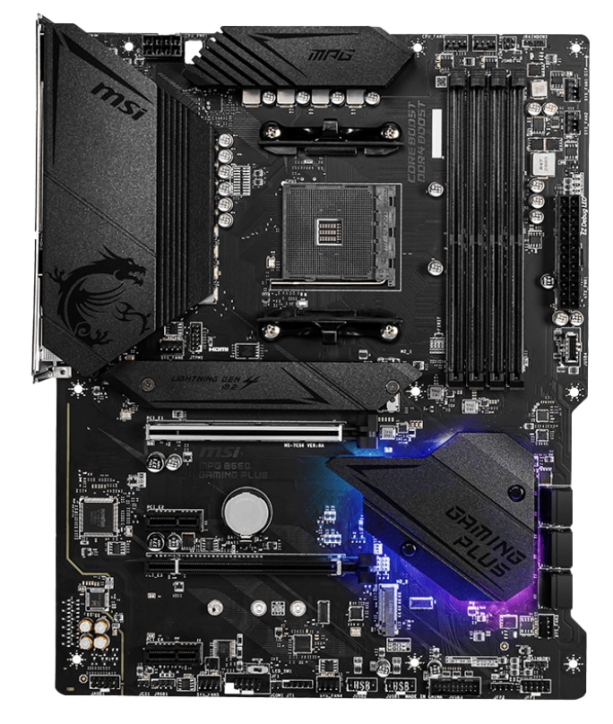 MSI Mainboard MPG B550 Gaming Plus MSI Mainboard MPG B550 Gaming Plus
