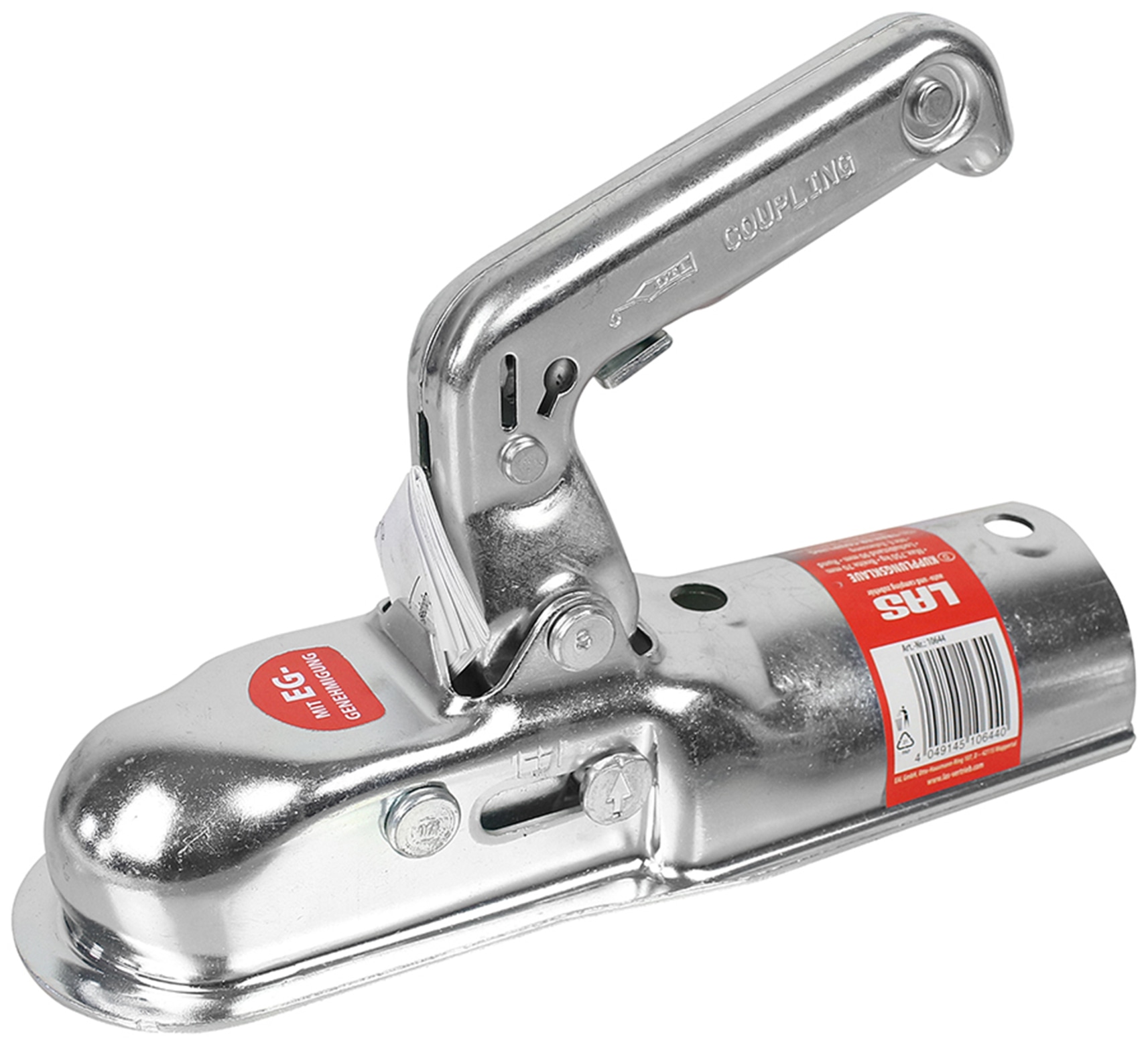 LAS Kupplungsklaue 10642, rund, 60 mm, 750 Kg LAS Kupplungsklaue 10642, rund, 60 mm, 750 Kg