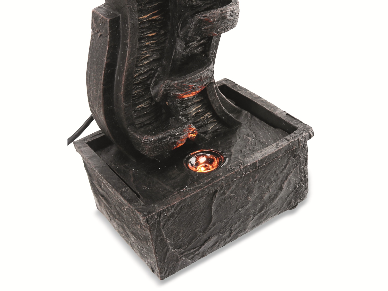 LED-Zimmerbrunnen, GT-RF-05, anthrazit, B-Ware