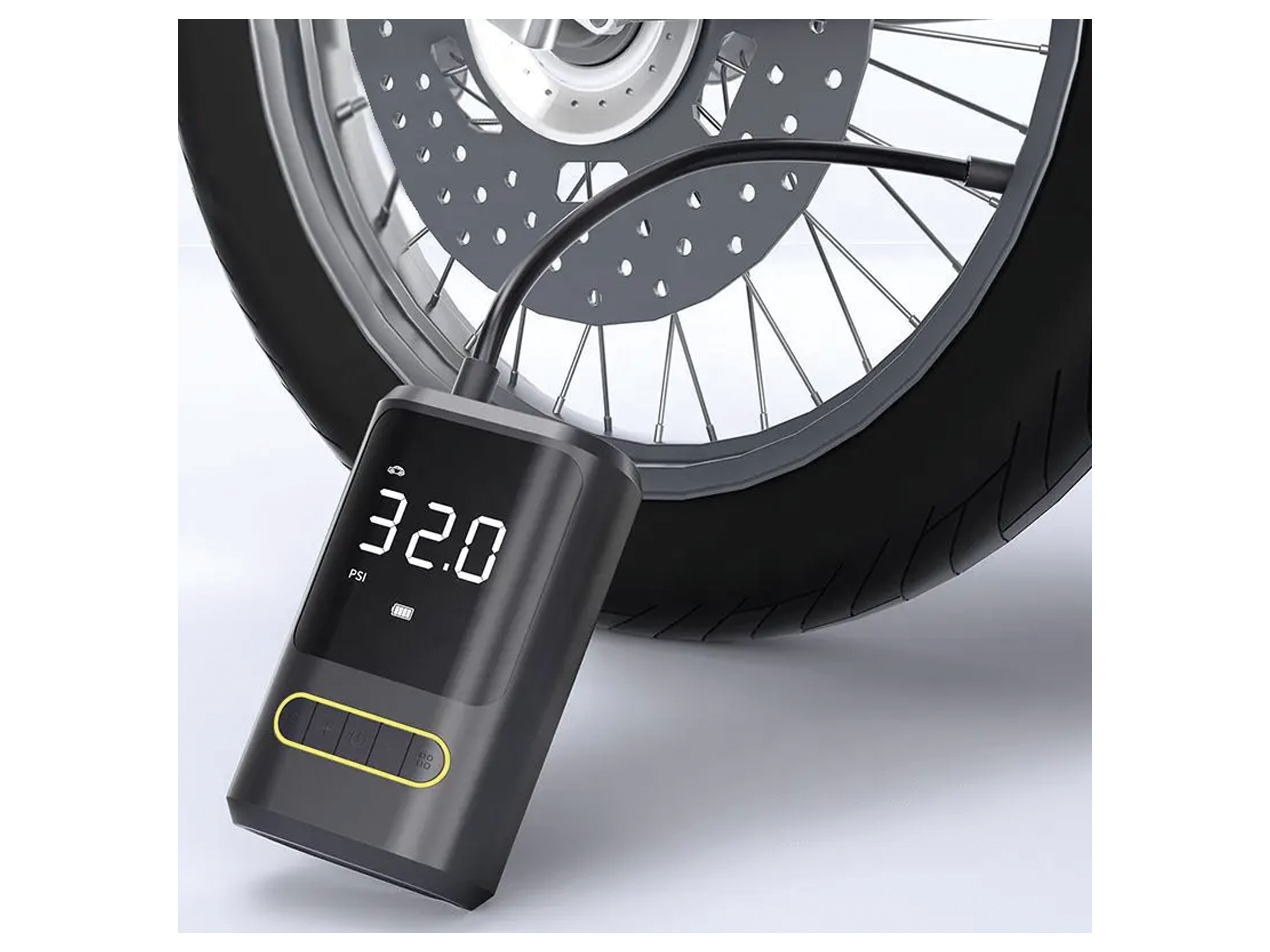 IWH Mini Kompressor mit Akku, 019703