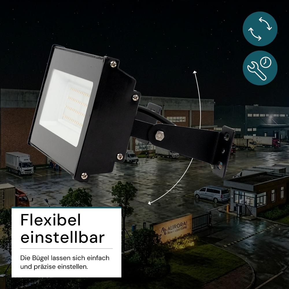 LUXULA LED-Hallenleuchte LX500140, HighBay, linear, 50W, 5000lm, 4000K LUXULA LED-Hallenleuchte LX500140, HighBay, linear, 50W, 5000lm, 4000K