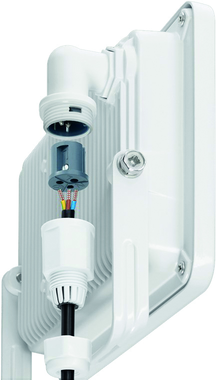 GOOBAY LED-Fluter, 20W, 1700lm, 4000K, weiß GOOBAY LED-Fluter, 20W, 1700lm, 4000K, weiß