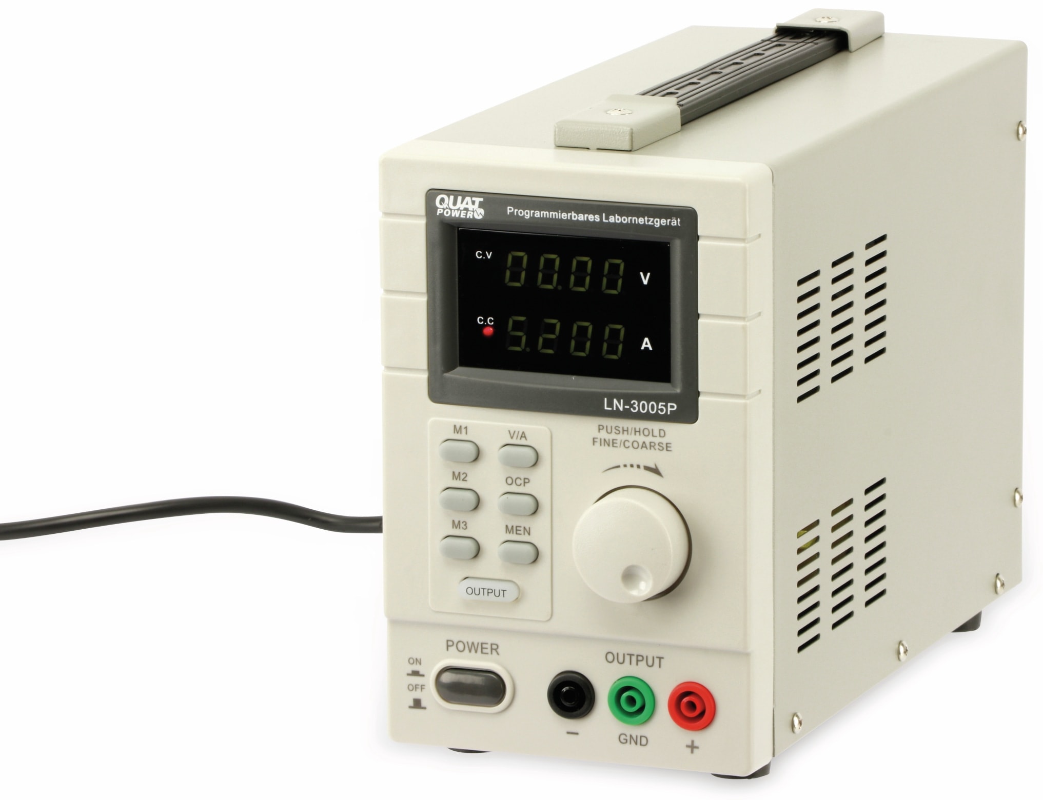QUATPOWER Programmierbares Netzgerät mit USB-Interface LN-3005P, 30 V-/5 A