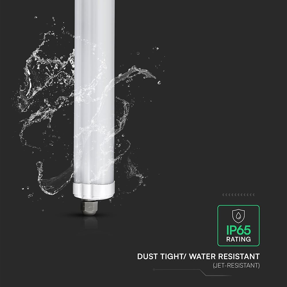 V-TAC LED-Deckenleuchte VT-2162836, EEK: E, 18W, 2430lm, 4000K, 120°, IP65, 60cm V-TAC LED-Deckenleuchte VT-2162836, EEK: E, 18W, 2430lm, 4000K, 120°, IP65, 60cm