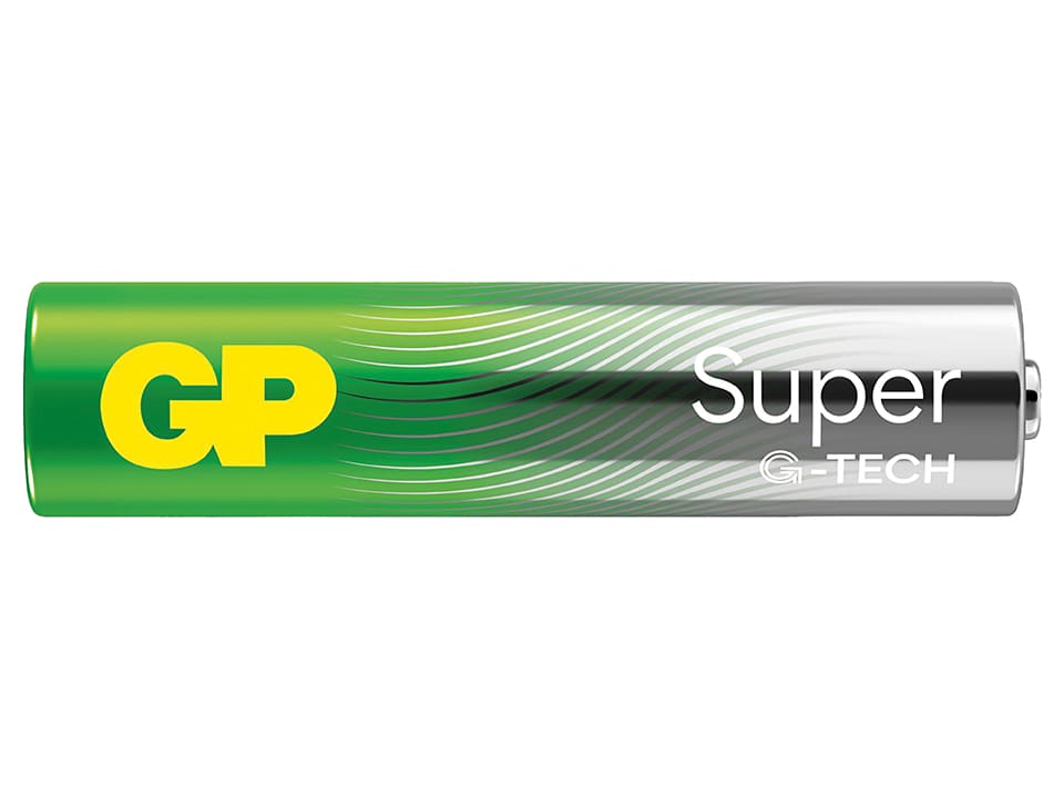 GP Super Alkaline, AAA Micro Batterie, 1,5 V, 24 Stück GP Micro-Batterie 03024AETA-B24, Alkaline, 24 Stück