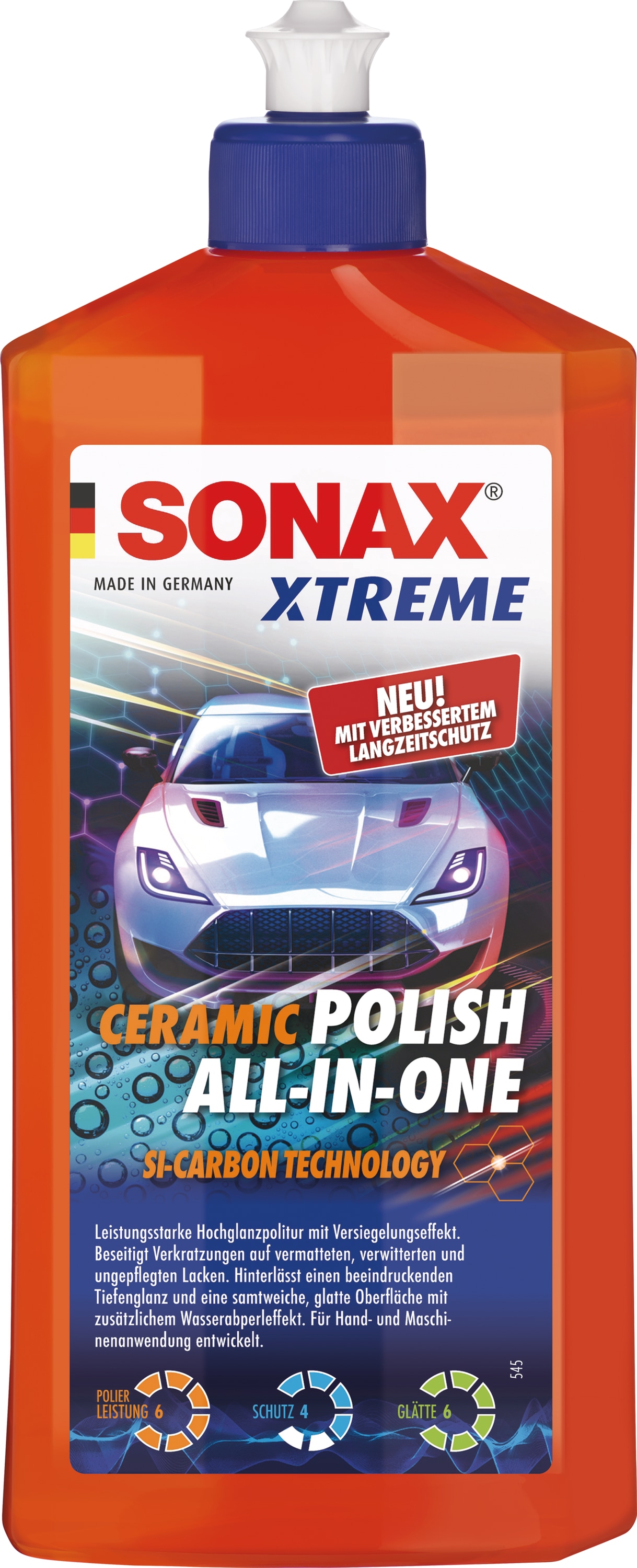 SONAX Autopolitur XTREME Ceramic Polish All-in-One, 02472000, 500 ml SONAX Autopolitur XTREME Ceramic Polish All-in-One, 02472000, 500 ml