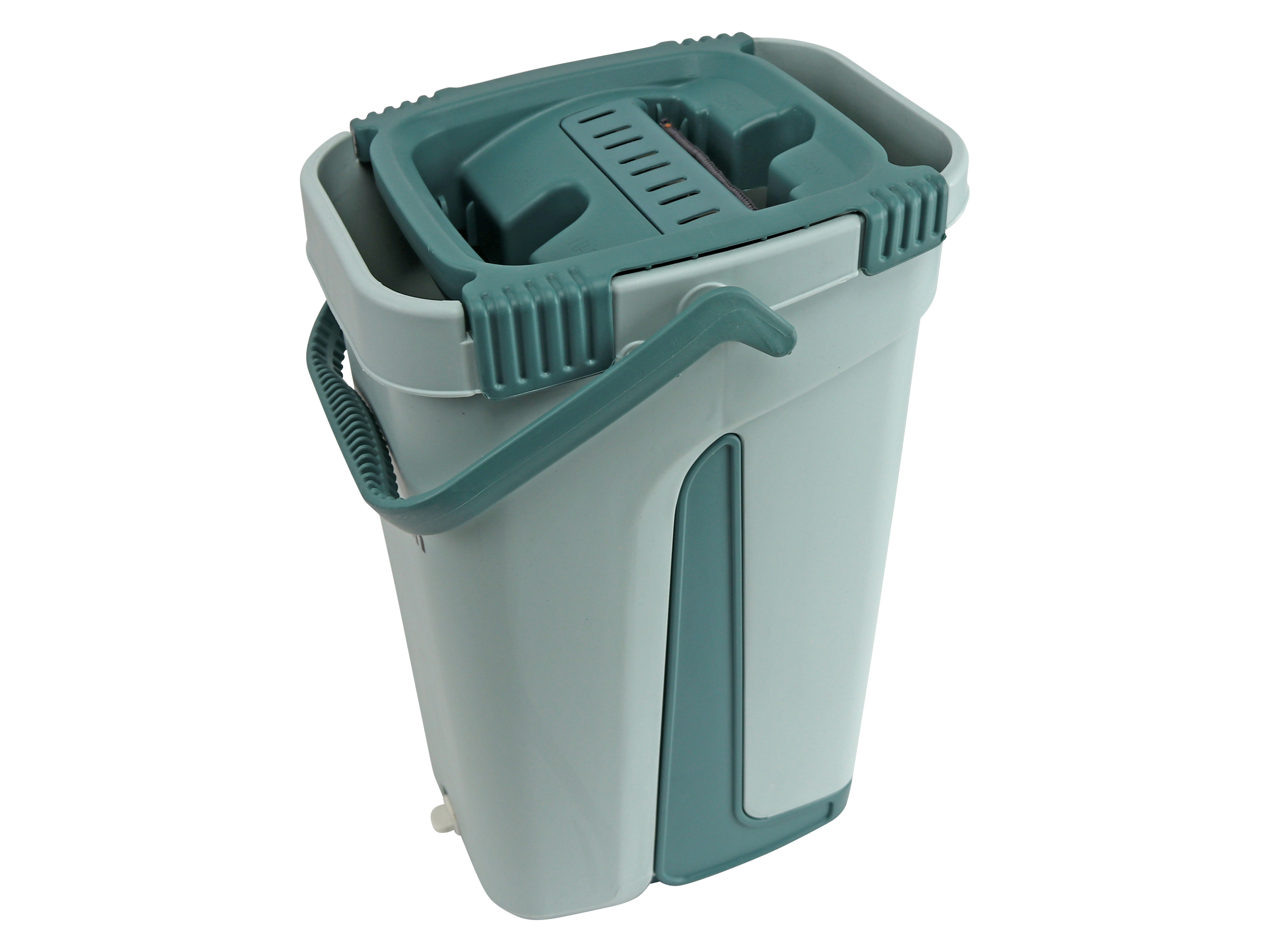 PUREWISH Bodenwisch-Set mit Eimer und Wischbezügen