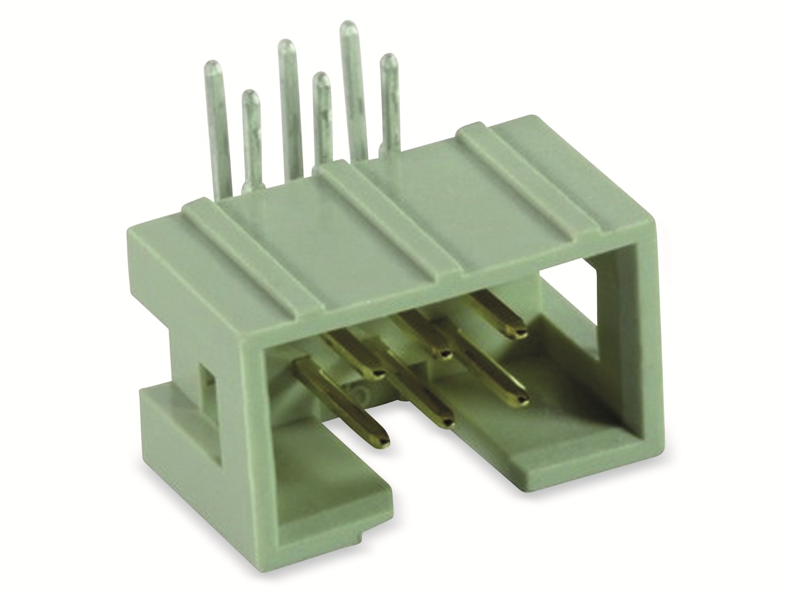 HARTING Wannenstiftleiste gewinkelt ohne Verriegelung, 09 18 516 6323, Kontakte 16 HARTING Wannenstiftleiste gewinkelt ohne Verriegelung, 09 18 516 6323, Kontakte 16