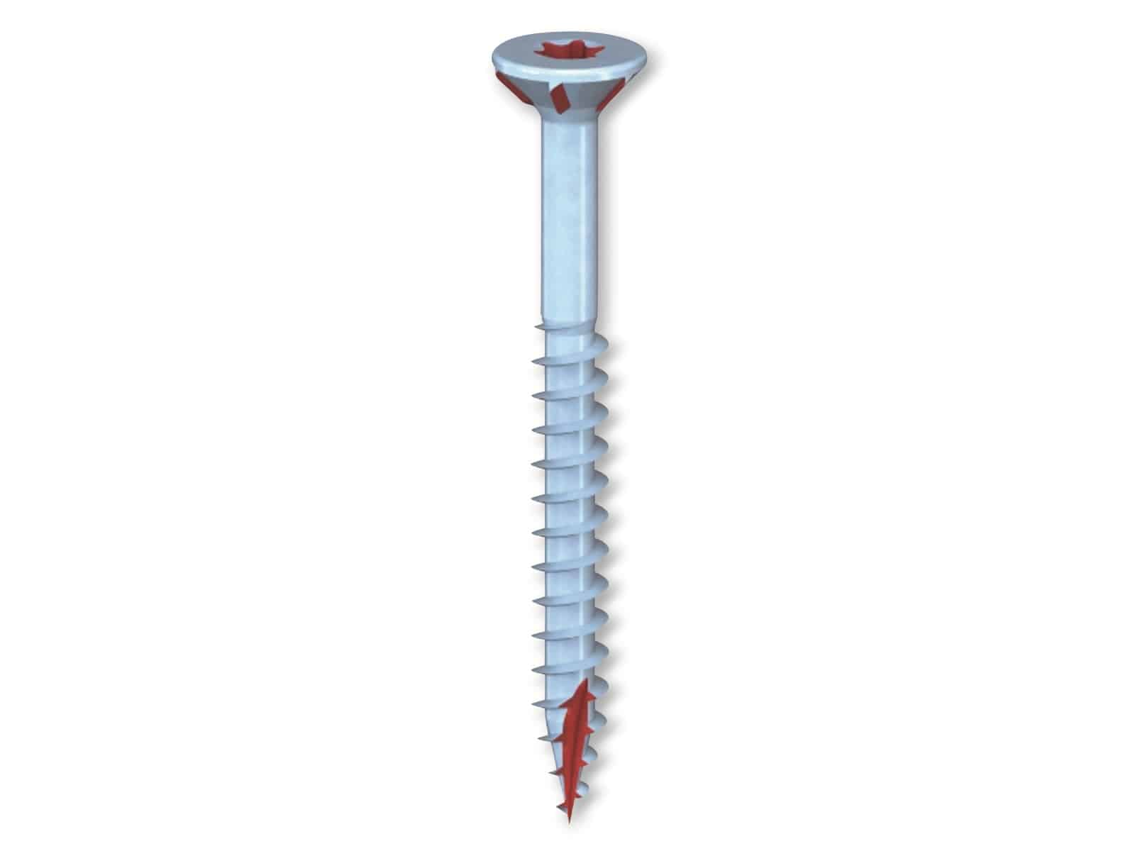 REISSER Spanplattenschrauben R2 plus, Teilgewinde, 5,0x80, Stahl, Schneidkerbe, 200 Stück REISSER Spanplattenschrauben R2 plus, Teilgewinde, 5,0x80, Stahl, Schneidkerbe, 200 Stück