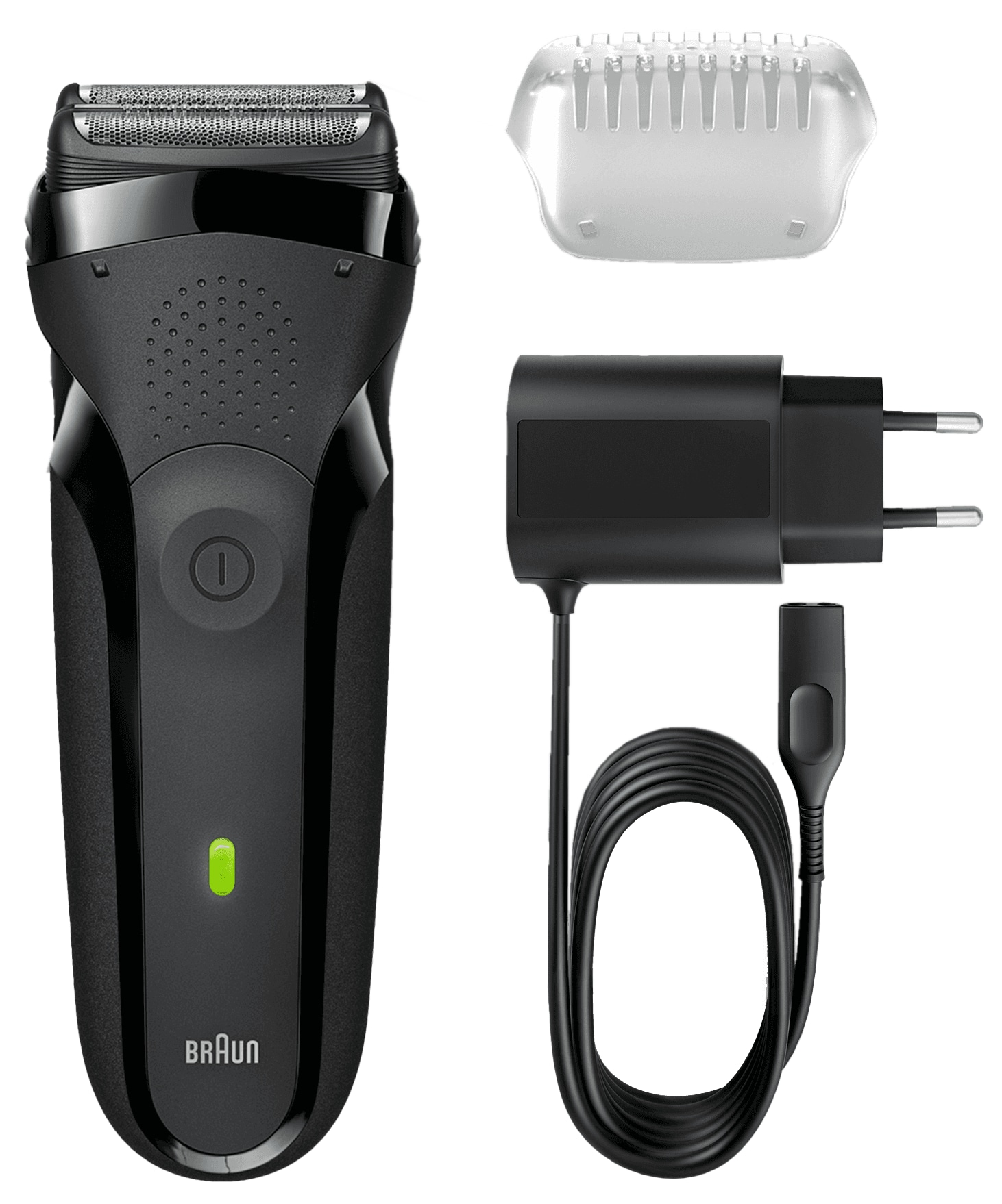 BRAUN Rasierer Series 3 300s, Herrenrasierer, schwarz