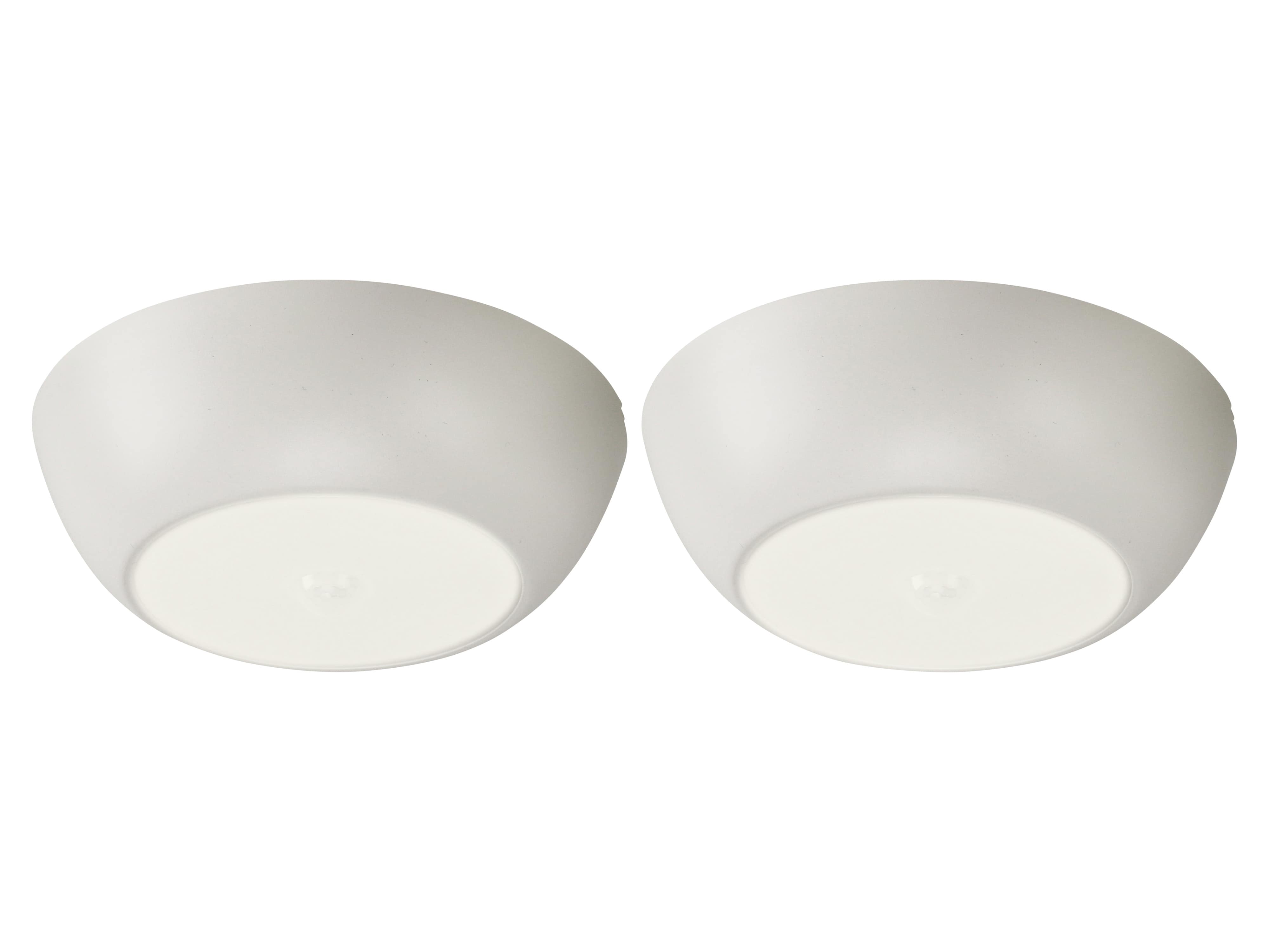LED UltraBright Deckenleuchte, 300 lm, IP44, Batteriebetrieben, weiß, 2er Pack