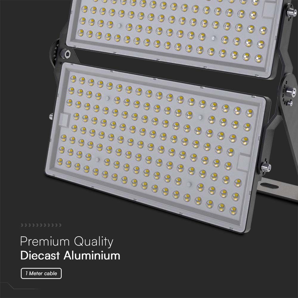V-TAC LED-Fluter, VT-48500, EEK: D, 500W, 67500 lm, 4000 K, IP65, neutralweiß V-TAC LED-Fluter, VT-48500, EEK: D, 500W, 67500 lm, 4000 K, IP65, neutralweiß